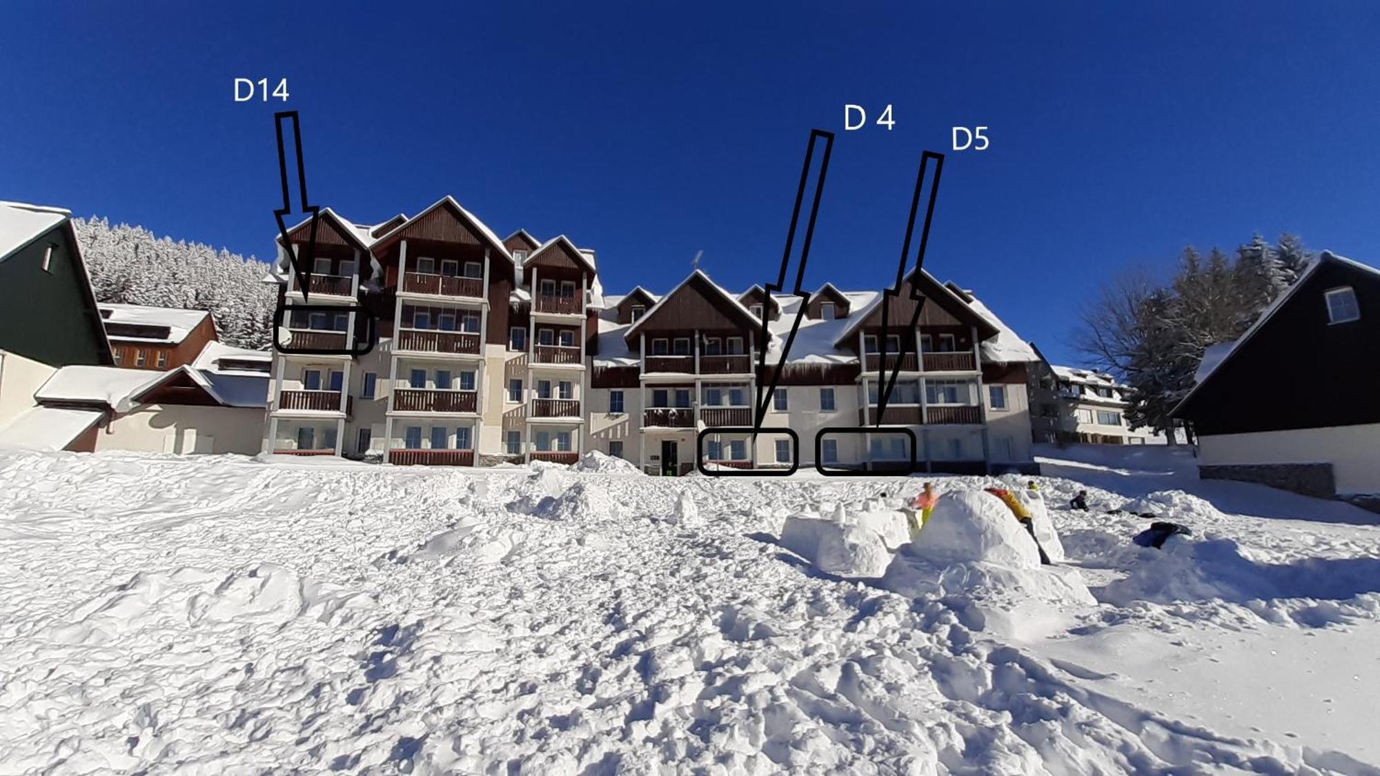 Horní Mísečky - Skvěle dostupné apartmány D u sjezdovky Esterno foto