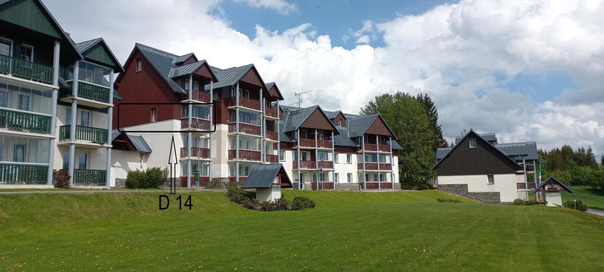 Horní Mísečky - Skvěle dostupné apartmány D u sjezdovky Esterno foto